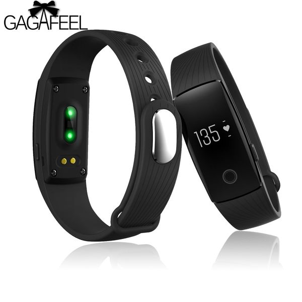 

bluetooth smart watch for women men heart rate monitor smartwrist bracelet for android ios phone, Slivery;brown