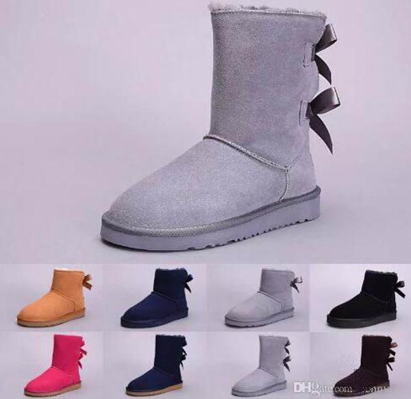 

Высокое качество Новый WGG женщин Австралии классические сапоги на коленях ботиль