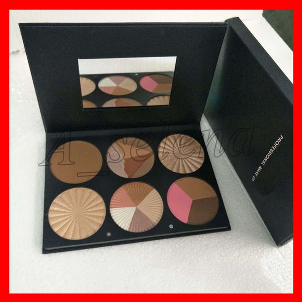 

2018 of eye hadow palette profe ional make up highlighter bronzer on the glow dhl free