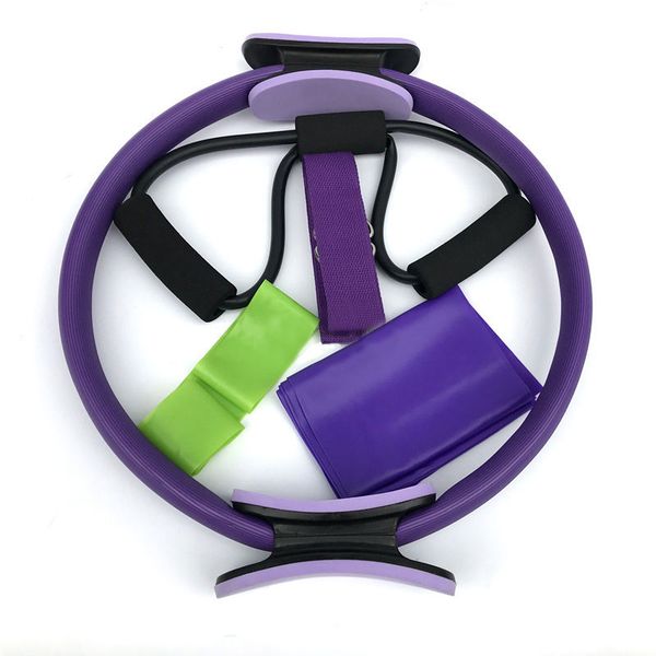 

exercise and exercise 5-piece yoga pilates with latex latticeband stretch with 8 - word stretcher resistance ring