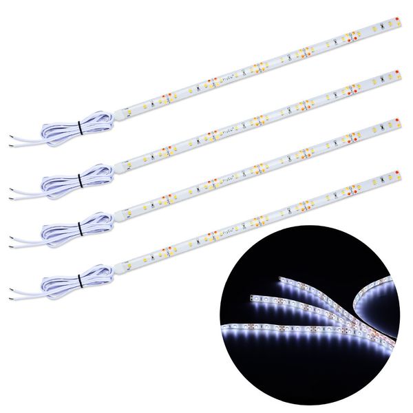 Led Strip Lights Warm Cool White Red Gb 12v Waterproof For Car Auto Truck Boat Automotive Motorcycle Interior Exterior 12 30cm Color Changing Led