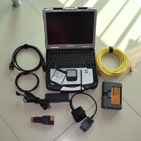 

diagnostic system car tool service for bmw icom a2 with ssd 720g lapcf30 ram 4 g toughbook ready to use
