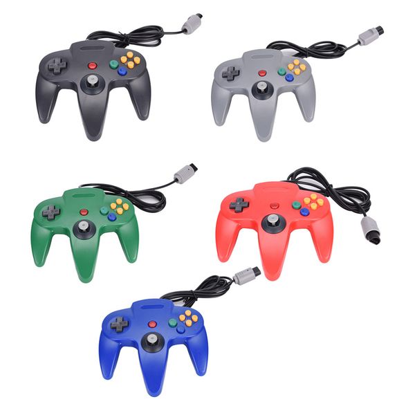 Классический ретро проводной геймпад джойстик для контроллера игры N64 Controller Console Analog Gaming JoyPad высококачественный быстрый корабль