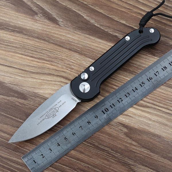 

Automatic knife LUDT folding knife D2 blade 6061-T6 Aluminum alloy handle outdoor camping hunting pocket fruit kitchen Knives EDC tool