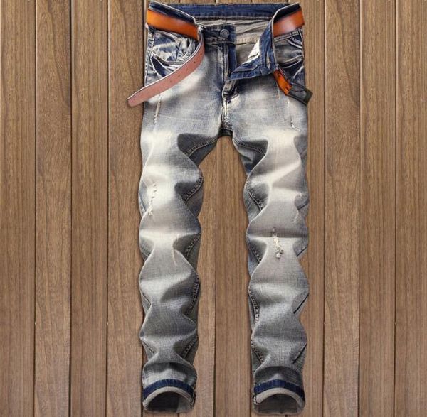 

2018 stylish men pants discount jeans for males, Blue