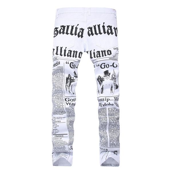 Großhandel Herren Jeans Robin Art Hosen Englische Zeitung Printed Cotton Hohe Elastische Beiläufige Demin Hosen Für Verkauf Von Blueberry12, $46.96 Großhandel Herren Jeans Robin Art Hosen Englische Zeitung Printed Cotton Hohe Elastische Beiläufige Demin Hosen Für Verkauf Von Blueberry12, $46.96