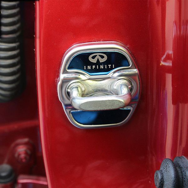 

for infiniti q50 qx50 qx60 2 colors stainless steel door lock protective covers