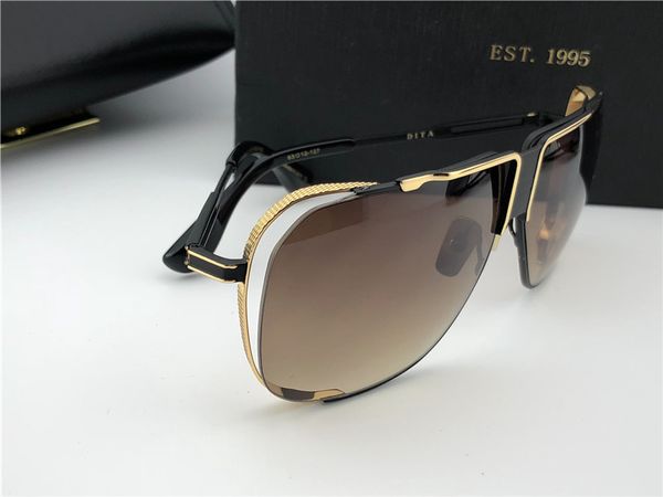 

box mens new shaded runway gold/grey frame glasses sonnenbrille sunglasses sunglasses shiny shades vintage with black pbkuj, White;black