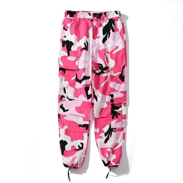 

pants military street sweatpants army joggers red sweatpants fashion yellow cargo camouflage camo men hip hop trousers fisbh, Black