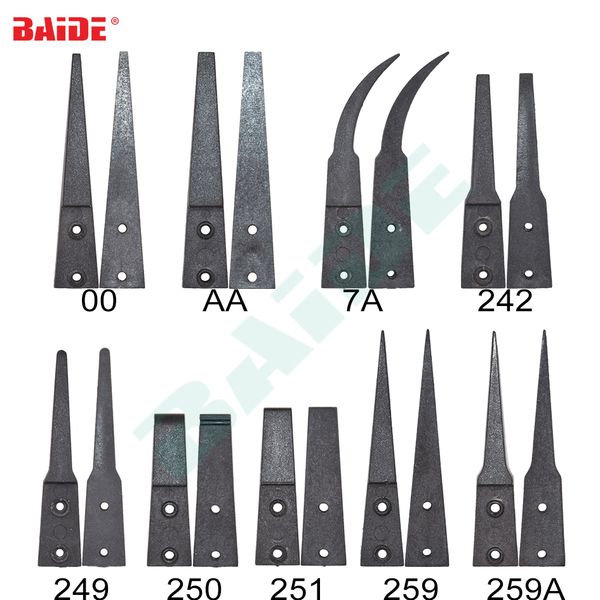 DIY-Werkzeuge, antistatische Pinzette, Ersatz-Kunststoffkopf, ESD-00, AA, 7A, 242, 249, 250, 251, 259, 259A, Präzisionspinzette, Zangenzange, 1000er-Set