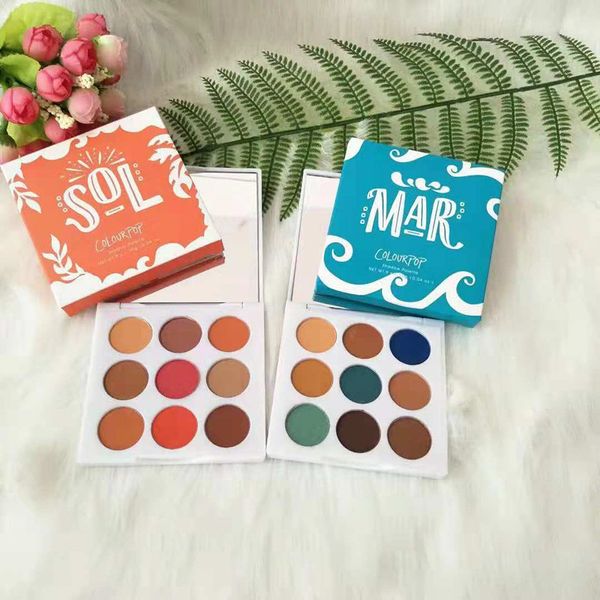 

Dropshipping Новейшая косметика colourpop 9 цветов палитра теней для век с солью тени для век два стиля для выбора косметики