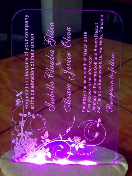 2019 acrylic birthday invites free customized acrylic engraved wedding invitation cards with envelope acrylic wedding invitation card165x114mm from customized birthday invites