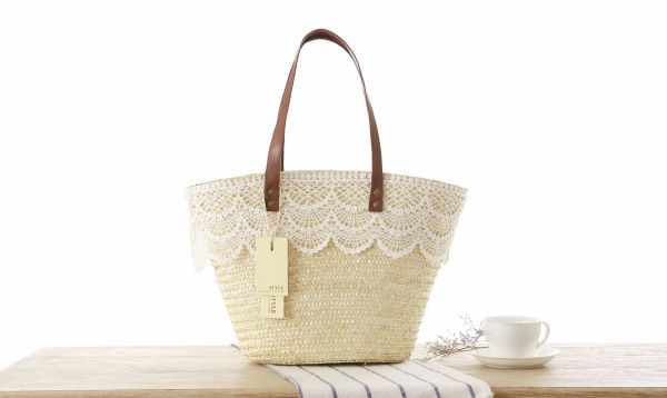 

оптовая 2018 европа и соединенные штаты новый кружева сумка простой тканые мешок моды соломы сумка сумка