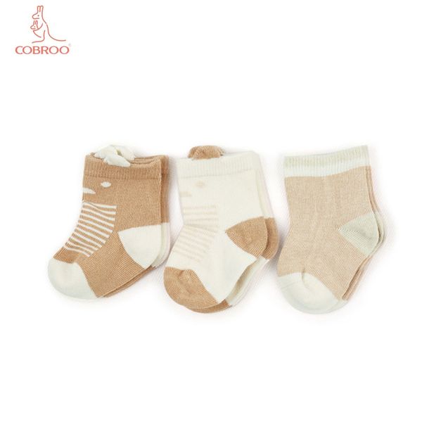 

cobroo baby socks 100% cotton soft breathable infant kids socks calcetines for 6-12 months 1-2t, Pink;yellow
