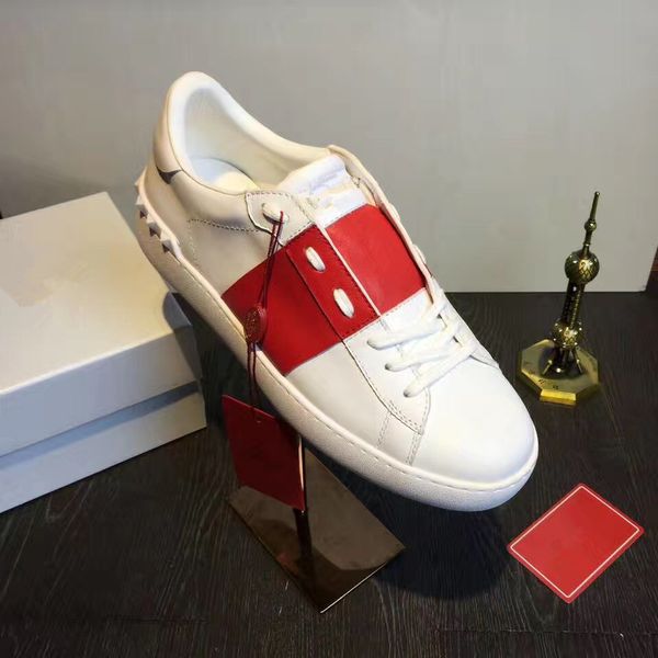 

red black band lady comfort casual dress shoe sport sneaker mens casual leather shoes designer womens hiking trail walking trainers lowtop
