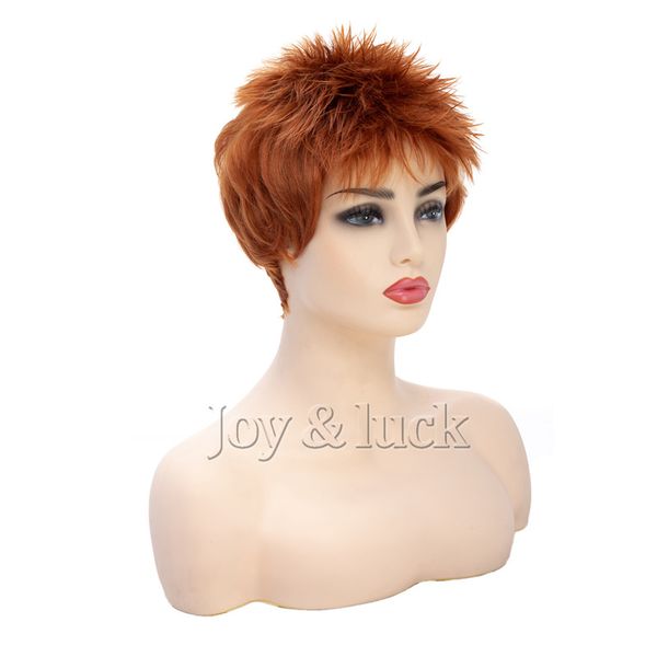 New Arrival Hot Short Synthetic Hairstyle Women Wig Pixie Cut