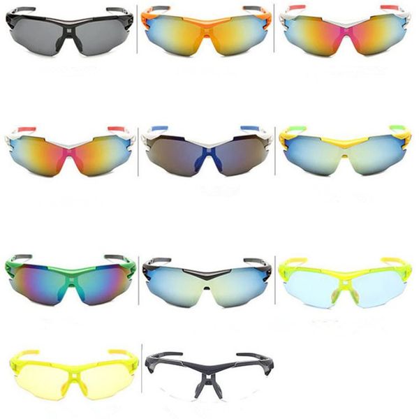 

women & men explosion-proof reflective windproof sunglasses outdoor sports bicycle sun glasses eyeglasses anti-uv spectacles a, White;black