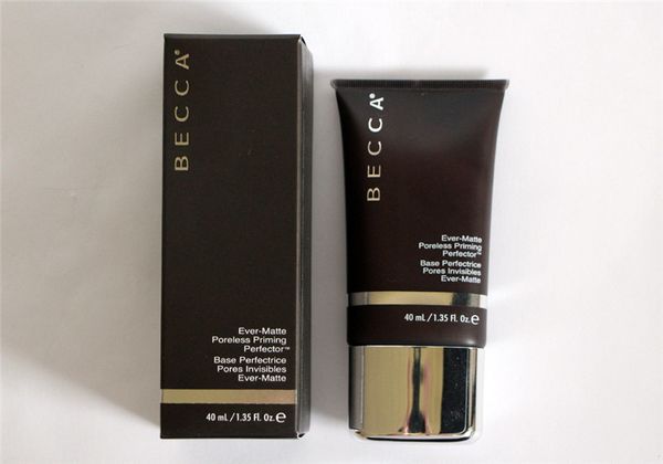 

becca ever-matte poreless priming perfector 1.35oz 40ml makeup face primer becca foundation primer good quality, White