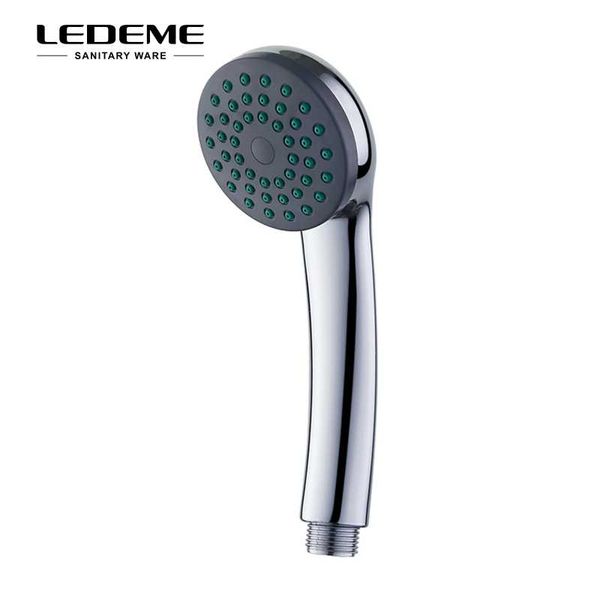 

ledeme хром полированный ручной душ головы низкое давление круглый душевая головка абс-пластик экономия воды ручной l04 дисплей