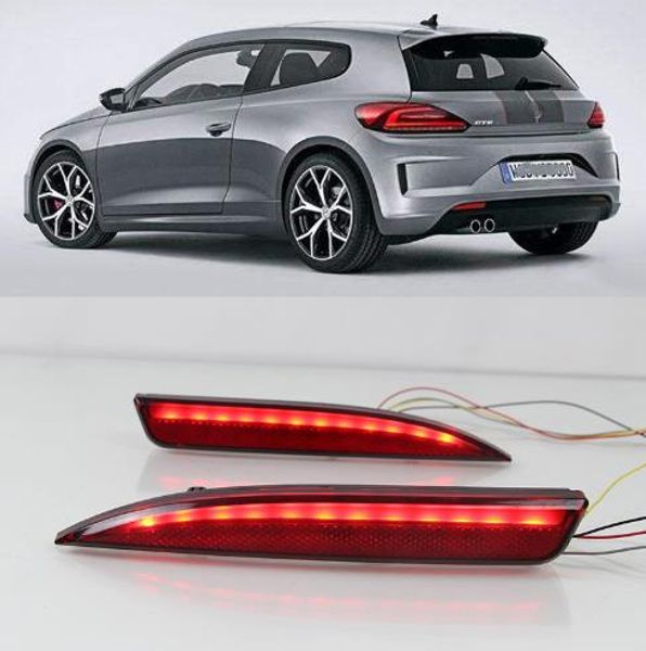 2019 Led Rear Bumper Lights For Volkswagen Vw Scirocco R Gts Rline 2011 2012 2013 2014 2015 Braking Driving Turning Lamp Reflector From Autoellin