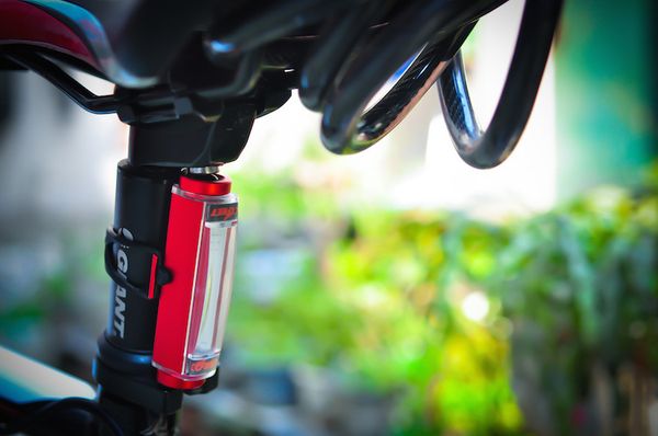 

cob usb rechargeable bicycle light taillight 16 led 3 modes rear tail bike safety warning light lamp waterproof flash light with package