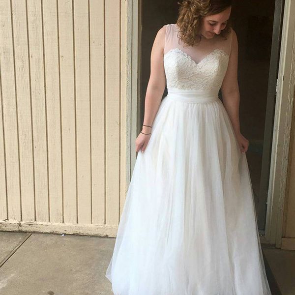 

Ѭана плж вадебне пла лини sheer бао еи без Ѭђкавов молни назад кѬђжева, White