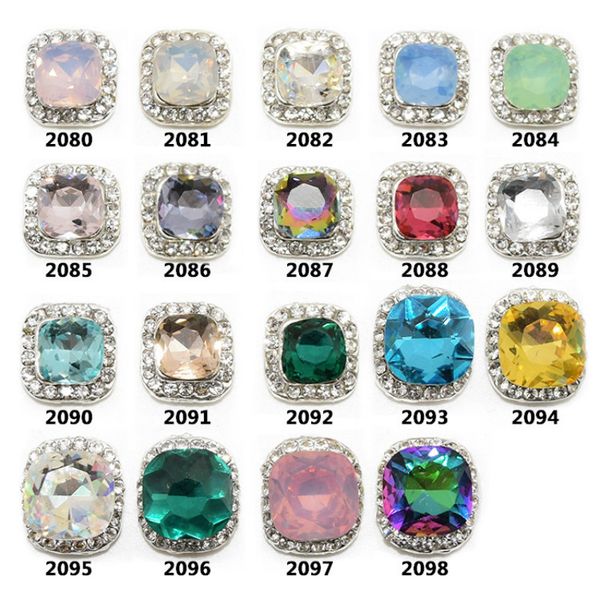 

fashion alloy flame square diamond ab colorful summer crystal glass rhinestone nail art decoration, Silver;gold
