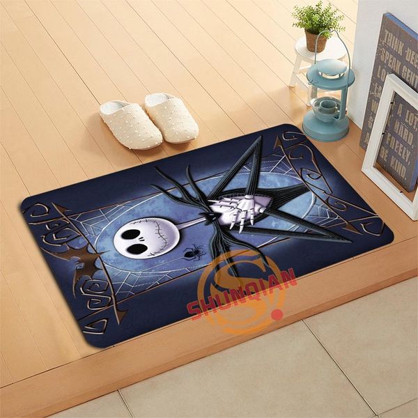 2019 Custom The Nightmare Before Christmas Doormat Bath Mats Foot Pad Home Decor Bathroom Mats Door Mat Floor Mat A320 50 From Vicki98 35 1