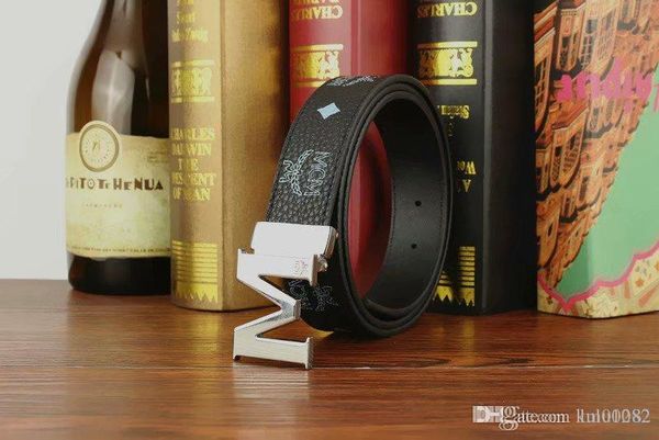 

высокого класса pu ремень m контактный кнопки дизайнер пояса спортивная мода роскошные мужские и женские ремни бесплатная доставка, Black;brown