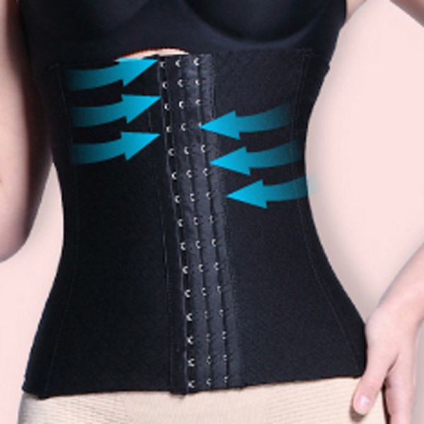 

women slimming shapers waist corsets underbust cincher body shaper corset, Black;white