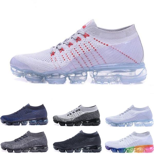 

Пешие прогулки обувь 2018 кроссовки Мужчины Женщины открытый черный белый шок бег трусцой ходьба туризм спорт спортивная дизайнер кроссовки