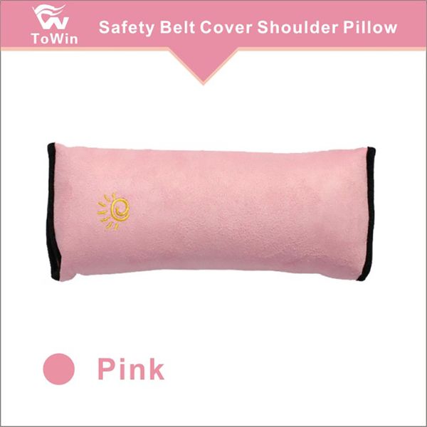 1 Pair Car Seat Belt Plush Pad Harness Safety Shoulder Strap Warm Cushion Cover