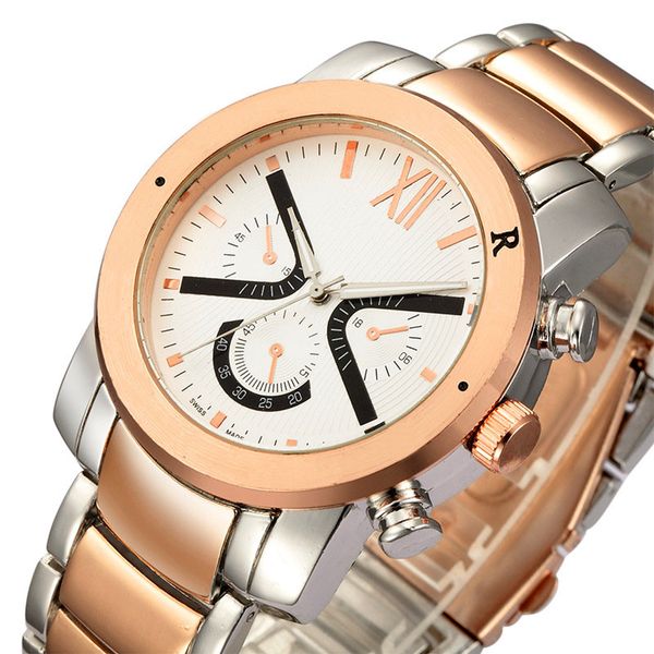 

Мода Марка мужская нержавеющая сталь кварцевые наручные часы BV1940