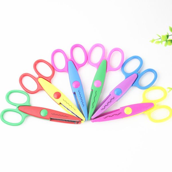 

laciness scissors metal and plastic diy scrapbooking p colors scissors paper lace diary decoration with 6 patterns for kid students