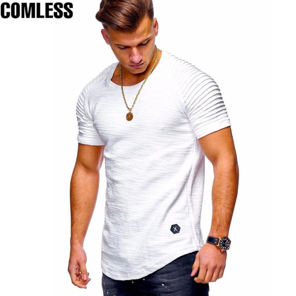 

summer men's o-neck slim fit solid color short-sleeved t-shirt striped fold raglan sleeve style t shirt men tees m-xxxl, White;black