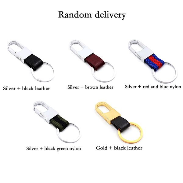 

Metal Keyring Car Keychain Keychain Fashion gift for friends Car interior decoration Random Color