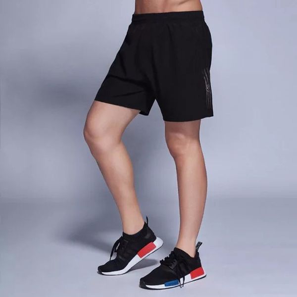 

men's summer shorts quick-drying shorts breathable running, Black;blue