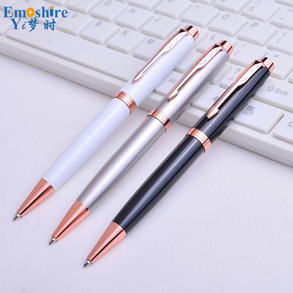 

signature pen advertising pen gift wholesale office stationery advertising custom logo metal ballpoint p554, Blue;orange