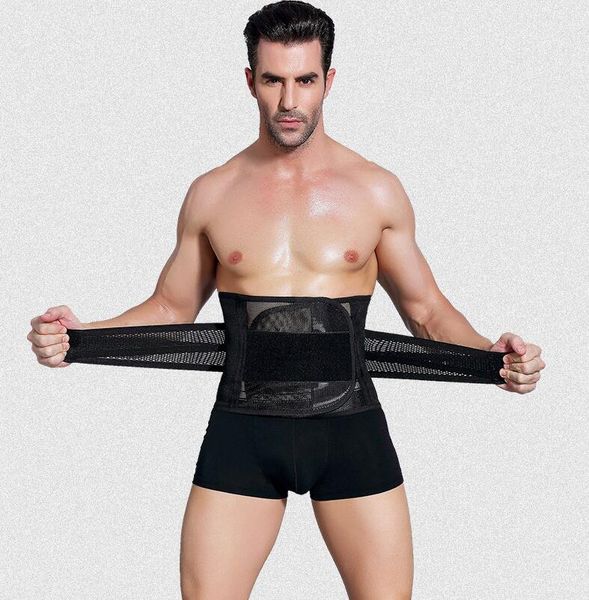 Homens Saúde Colete Corpo Emagrecimento Tummy Shapewear Homens Bainha Barriga Banda Corset Trainer Cintura Cincher Fino Shaper Do Corpo Abdômen Cinto