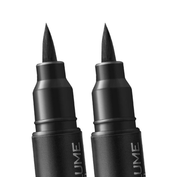 

menow brand double headed soft liquid eyeliner pen lasting dry quickly waterproof slender head eyeliner maquiagem makeup