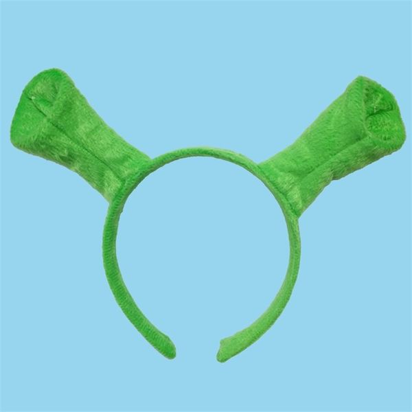 

halloween children show hair hoop shrek hairpin ears headband head circle party costume item masquerade party supplies 2 6lw gg