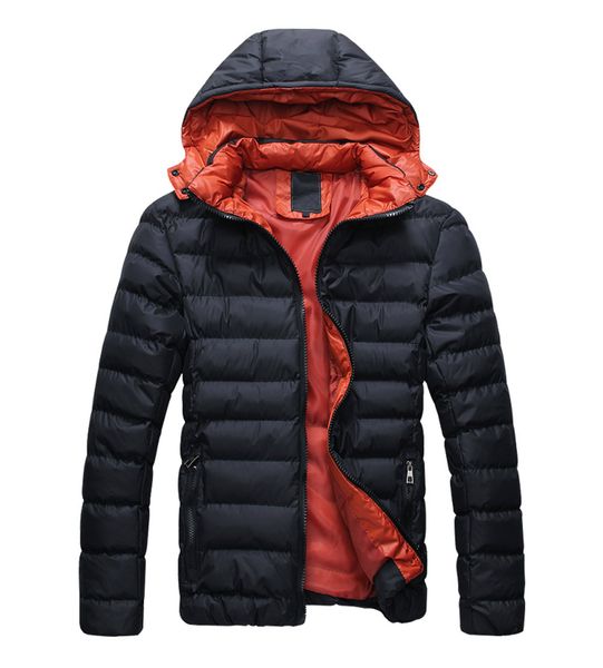 

new warm hoodie hoodey coat parka winter coat outwear down jacket, Black
