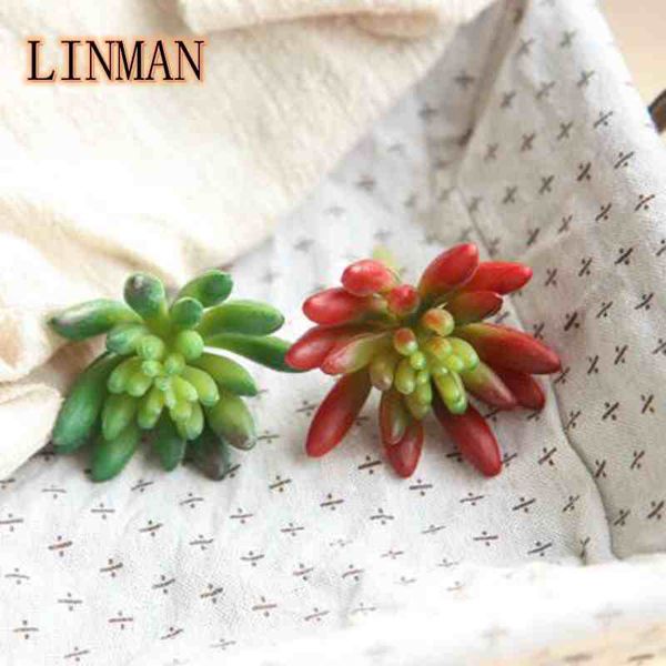 

8cm artificial fruit pvc+soft glue artificial flower imitation flower room plant wall micro landscape succulent plant