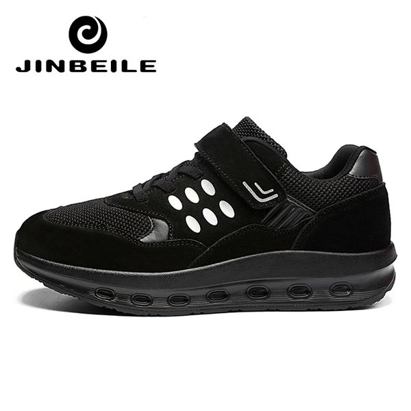

wedges sneakers for women outdoor damping sport walking shoes kangaroo jumping shoes increasing health shake calzad mujer