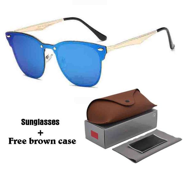 

бесплатная доставка начала качества солнечных очков женщин людей конструктора тавро сплав frame зеркало uv400 объектив óculos de sol с розни, White;black