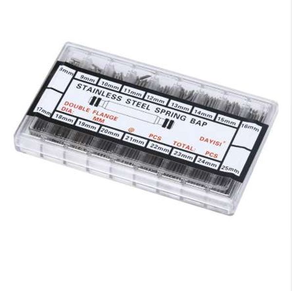 

for watch band stainless steel spring bars 8-25mm watch band strap link pins repair about 150pcs watch repair tool sets