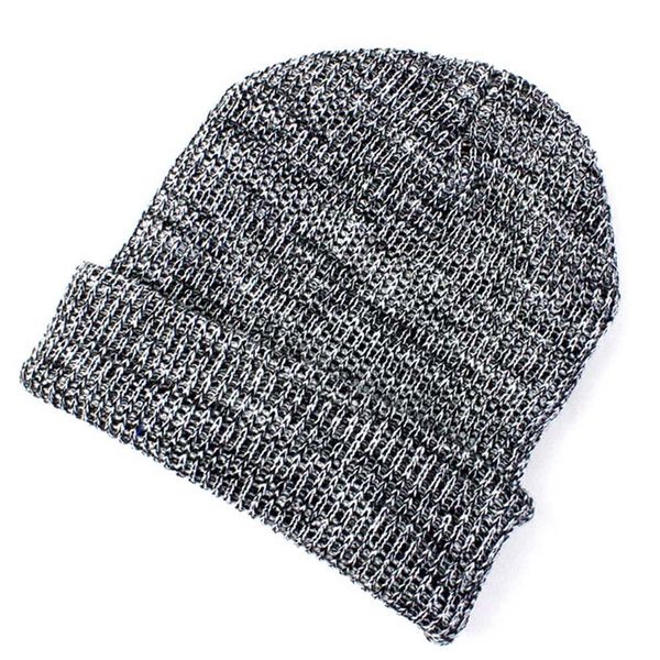 

klv women men hat warm ear protection crochet solid daily color winter knit party cap acrylic polyester gray coffee z1004, Blue;gray