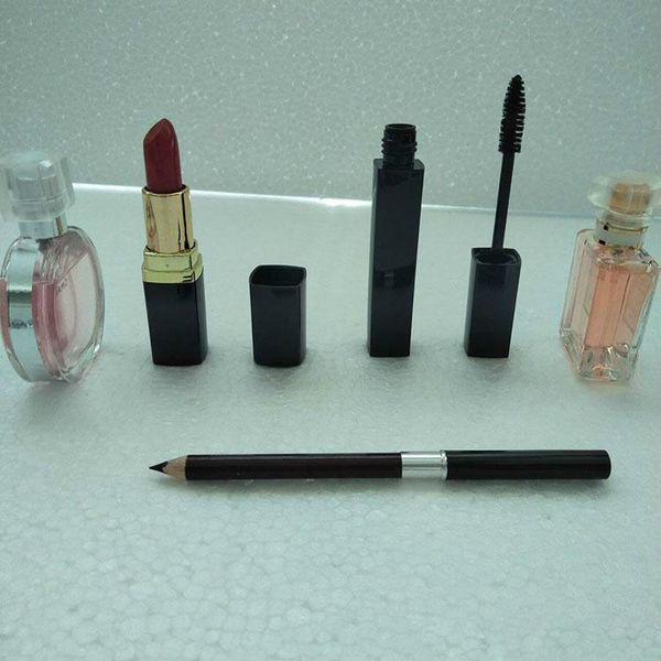 

Makeup Set Perfume Mascara Lipstick Eyeliner Pencil 5 in 1 Makeup Set with Gift Box J2102