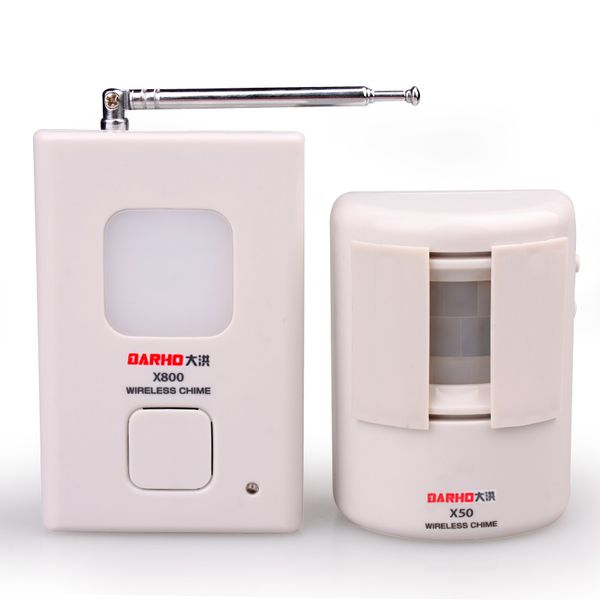 Wireless Infrared Motion Sensor Detector Driveway Home Security