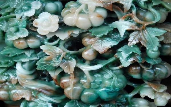 

custom p wallpaper ktv hd flower blooms jade carving mural tv background wall design tv background wall mural wall paper